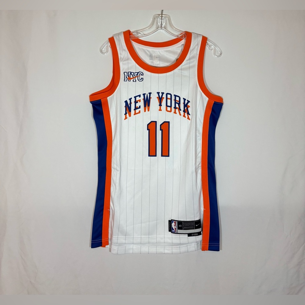 Nike New York Knicks #11 Jalen Brunson City Edition Swingman Jersey
